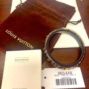 Louis Vuitton Inclusion bangle bracelet Amarante purple color - hard to find.